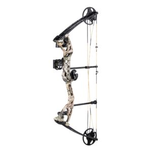 bear archery limitless dual cam compound bow - includes quiver, sight and rest, god's country