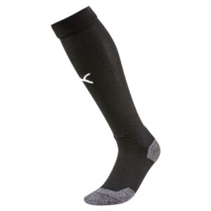 PUMA mens Team Liga Socks, Black/White, 7 9 US