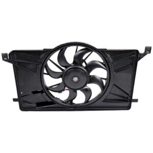 scitoo radiator condenser cooling fan compatible with 2012 2013 2014 2015 2016 2017 for ford focus 2.0l