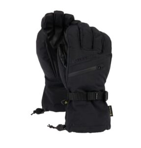 burton mens gore-tex glove, true black new, small