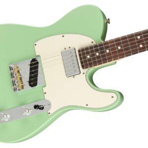 Fender American Performer Telecaster Hum - Satin Surf Green with Rosewood Fingerboard