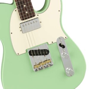 Fender American Performer Telecaster Hum - Satin Surf Green with Rosewood Fingerboard