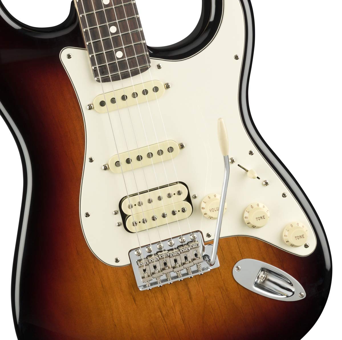 Fender American Performer Stratocaster HSS - 3-Tone Sunburst with Rosewood Fingerboard