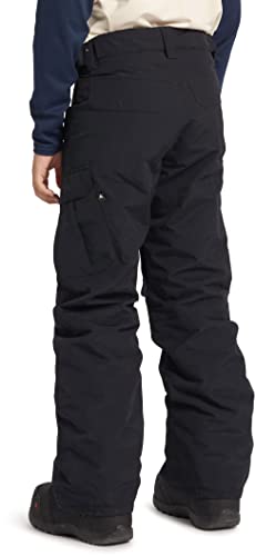 Burton Boys' Exile Cargo Snow Pant, True Black W20, Medium