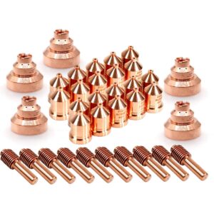 ICE-60T/TM Plasma Torch Electrode Tip 212724 219676 Drag Shield 212730 for Miller Spectrum 875 Cutter 35pcs