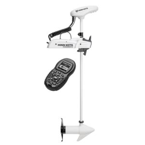 minn kota riptide powerdrive with i-pilot saltwater bow-mount trolling motor, 55/ip_bt/54-inch shaft