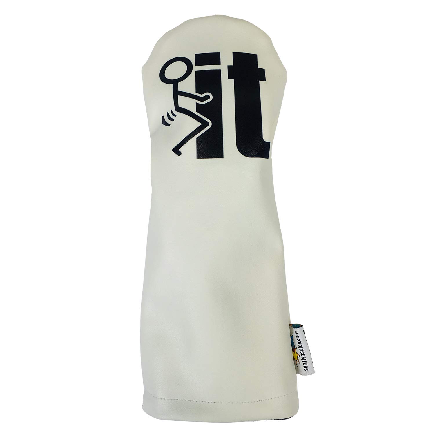 Sunfish FU*K IT Leather Driver Golf Headcover