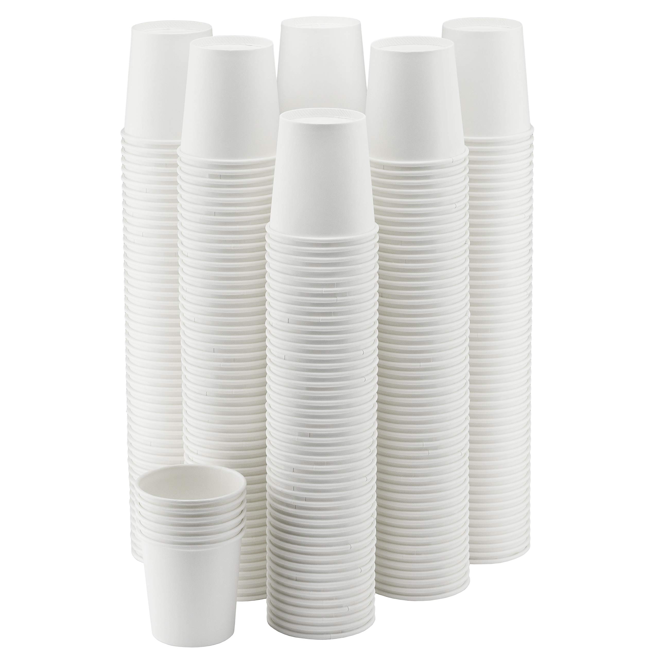 NYHI White Paper Disposable Cups 4oz Pack of 300