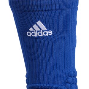 adidas Unisex Creator 365 Basketball Crew Socks (1-Pair), Collegiate Royal Blue/White, Large