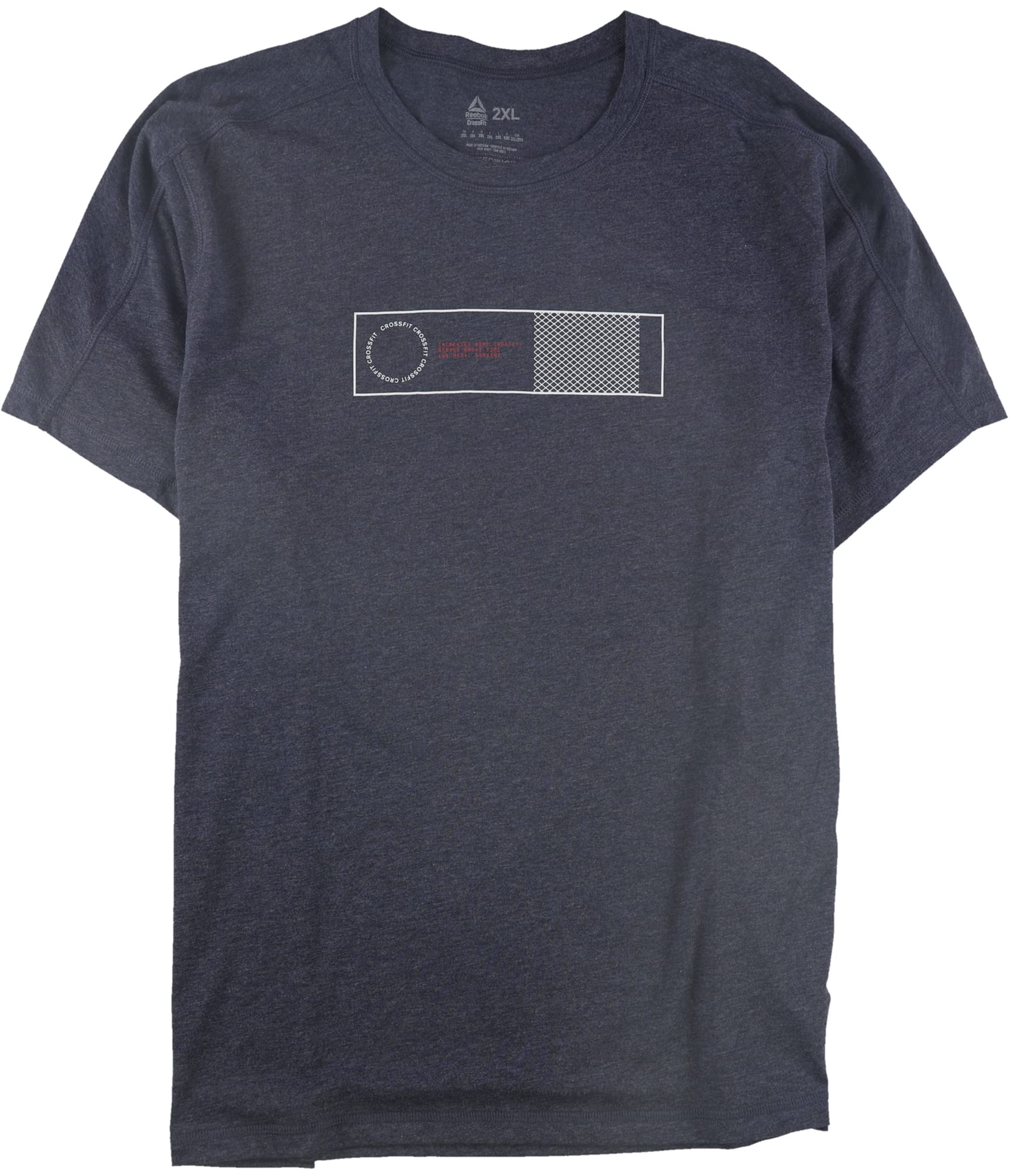 Reebok Crossfit Move Tee, Heritage Navy, XX-Large