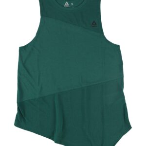 Reebok Work Out Ready Sup Detail Tank, Green, Medium