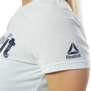 Reebok Crossfit Forging Elite Fitness Speedwick Tee, Emerald Ice, X-Small