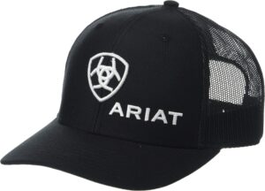 ariat shield richardson 112 snapback cap black one size