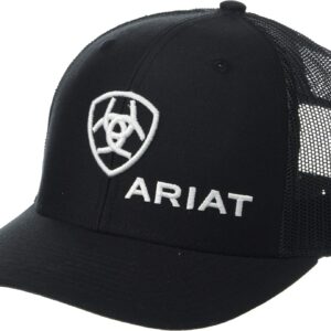 ARIAT Shield Richardson 112 Snapback Cap Black One Size