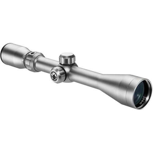 New Barska 3-9x40mm 30/30Rifle Scope with Rings, Silver