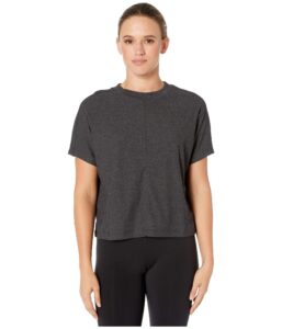 reebok training essentails rib tee, black, x-large