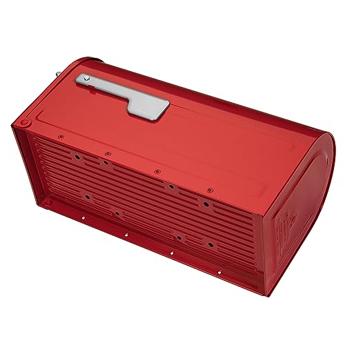 Architectural Mailboxes 7900-7R-SR Boulder Mailbox, Red