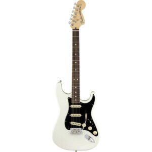 fender american performer stratocaster - arctic white with rosewood fingerboard