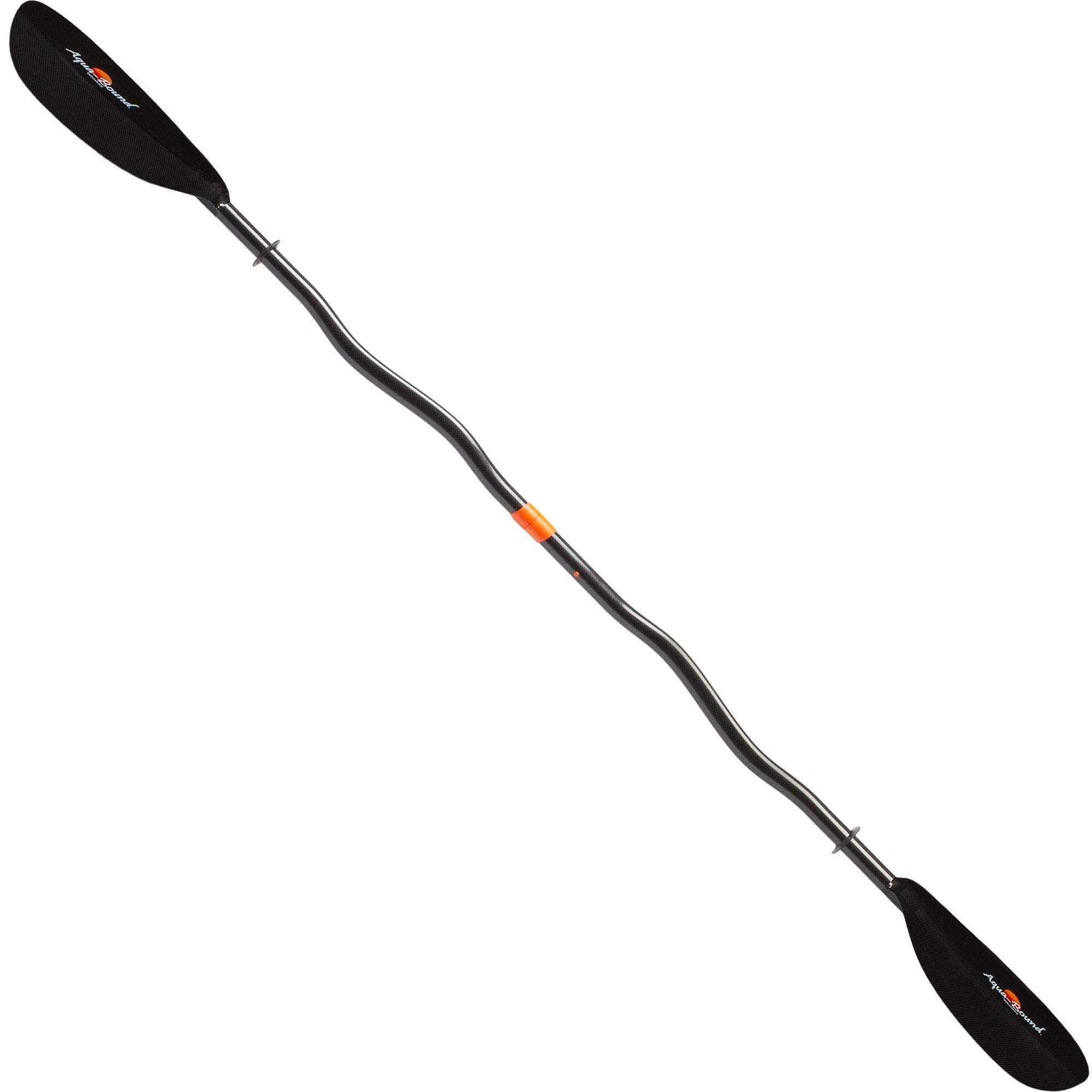 AQUA BOUND Whiskey Carbon Bent Shaft 2-Piece Kayak Paddle