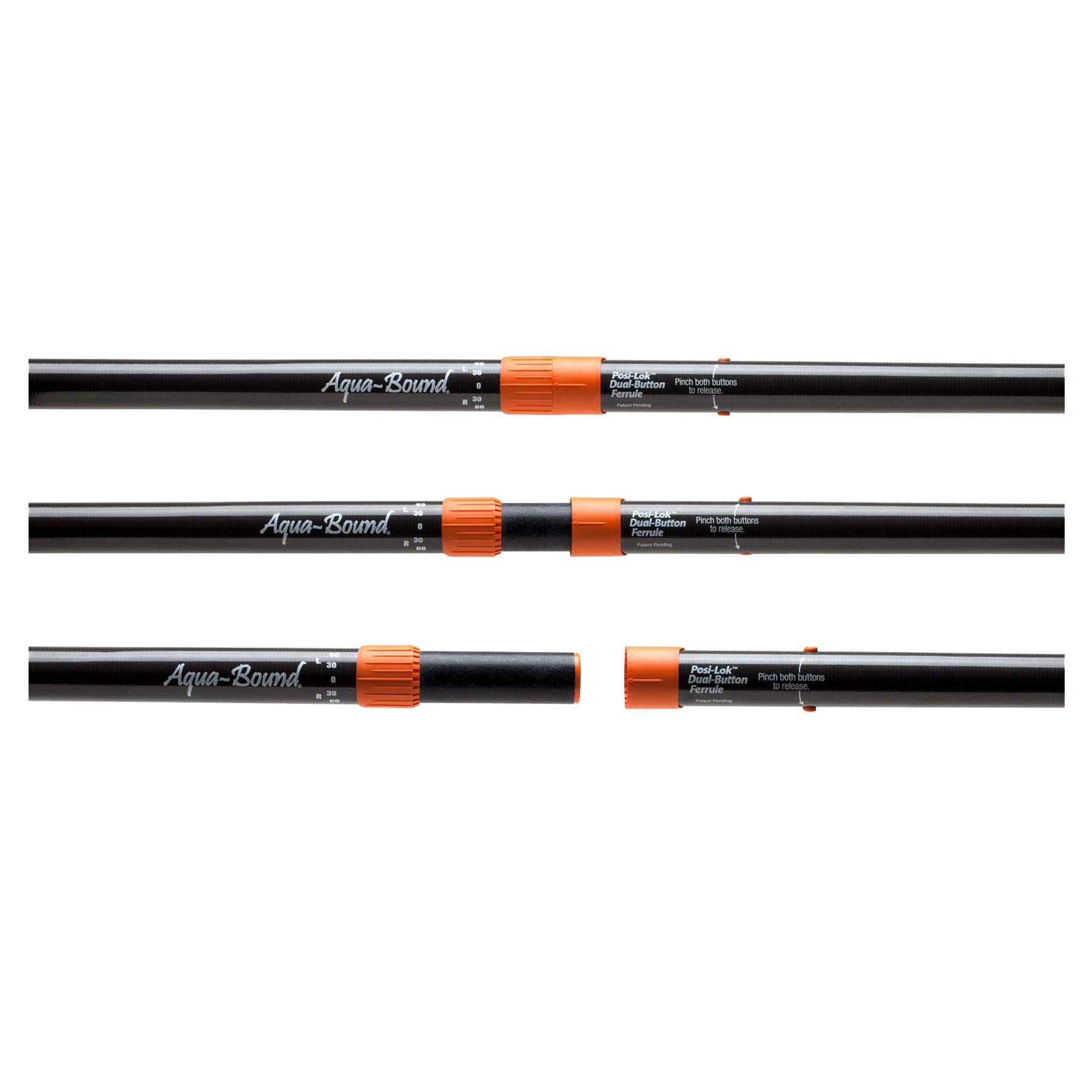 AQUA BOUND Whiskey Carbon Bent Shaft 2-Piece Kayak Paddle