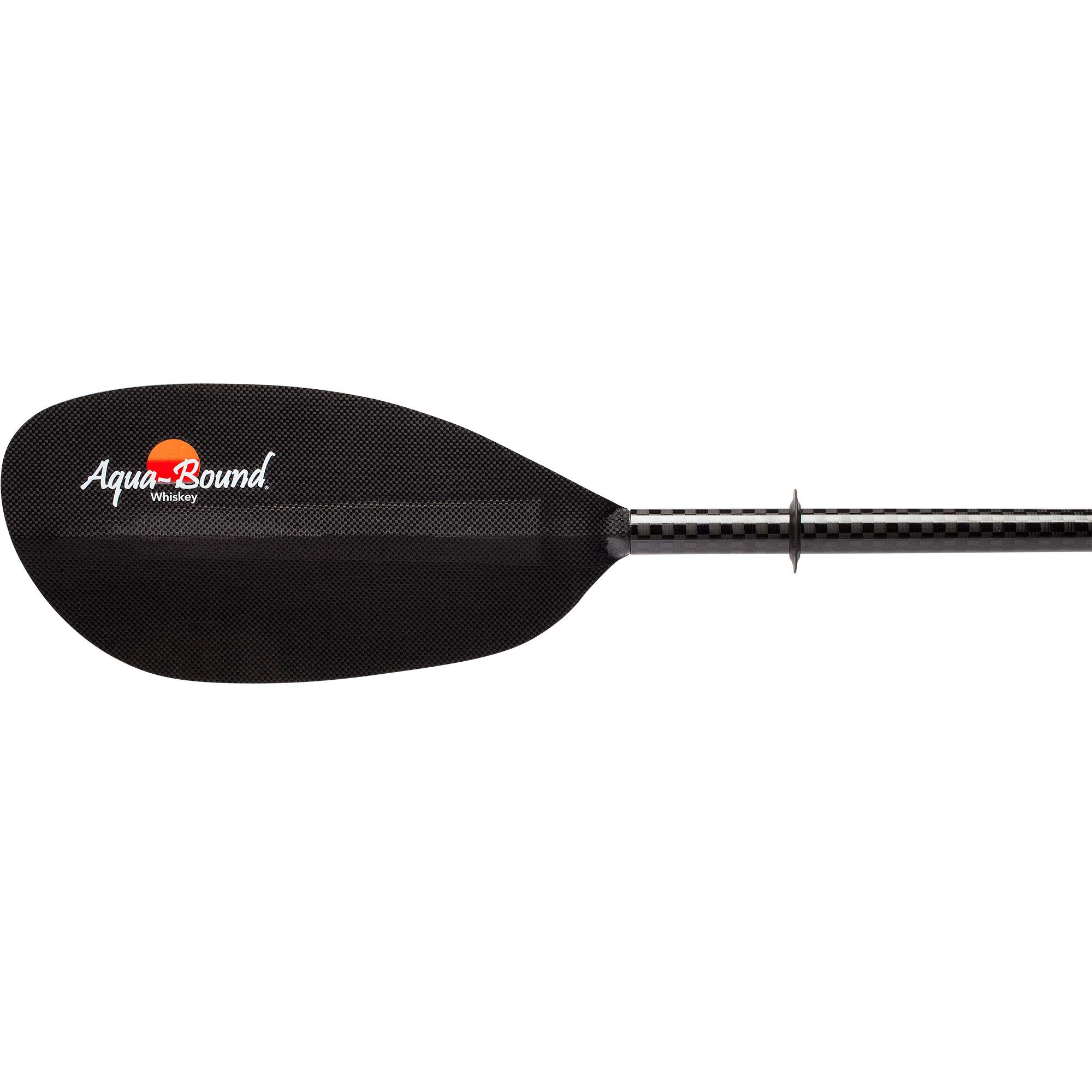 AQUA BOUND Whiskey Carbon Bent Shaft 2-Piece Kayak Paddle