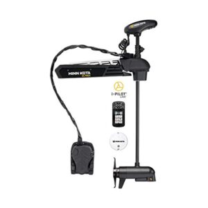 Minn Kota 1368881 Ultrex Freshwater Cable & Electric-steer Bow-Mount Motor with MEGA Down Imaging, Digital Maximizer & i-Pilot Link GPS, 112 lbs Thrust, 52" Shaft, Black