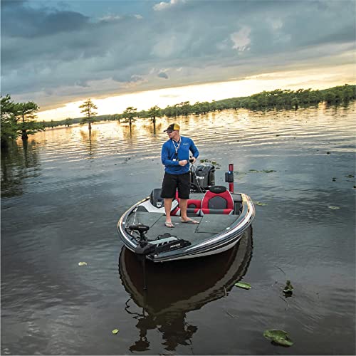 Minn Kota 1368881 Ultrex Freshwater Cable & Electric-steer Bow-Mount Motor with MEGA Down Imaging, Digital Maximizer & i-Pilot Link GPS, 112 lbs Thrust, 52" Shaft, Black