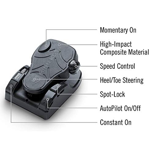 Minn Kota 1368881 Ultrex Freshwater Cable & Electric-steer Bow-Mount Motor with MEGA Down Imaging, Digital Maximizer & i-Pilot Link GPS, 112 lbs Thrust, 52" Shaft, Black