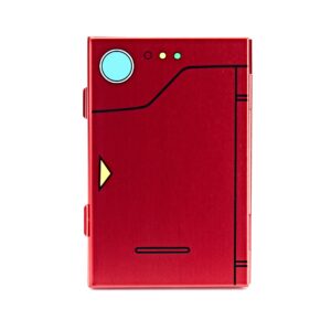 FUNLAB Switch Game Case Compatible with Nintendo Switch(OLED/Lite) Games Holder,Metal Switch Game Card Case with 6 game storage – Red