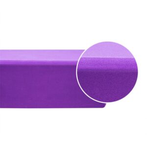 Supvox Yoga Pilates Bricks High Density EVA Foam Block Exercise Stretching Aid (Purple)