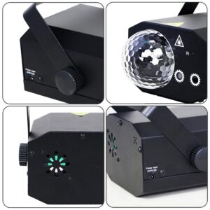 Party Lights, Disco Ball Lights,Dj Disco Lights,Rave Lights Stage Light Strobe Lights Laser Lights Sound Activated with Remote Control for Xmas Club Bar Parties Holiday Dance Christmas Birthday …