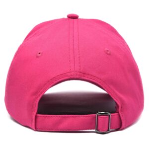 DALIX Flamingo Hat Women's Baseball Cap in Hot Pink