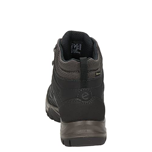 ECCO Women's High Rise Hiking Shoes, Black Black Black Mole 51526, 8.5 us