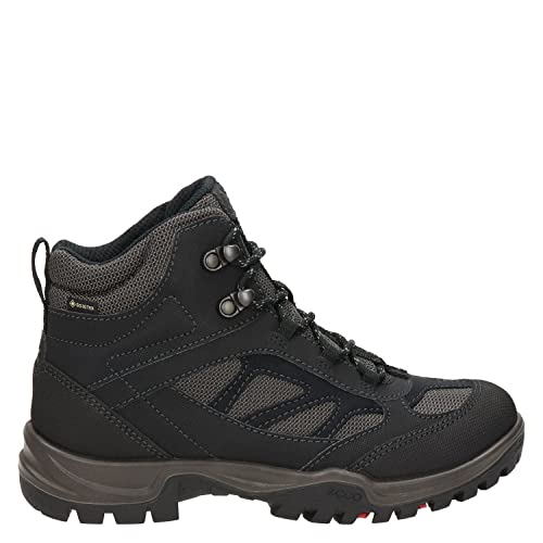 ECCO Women's High Rise Hiking Shoes, Black Black Black Mole 51526, 8.5 us