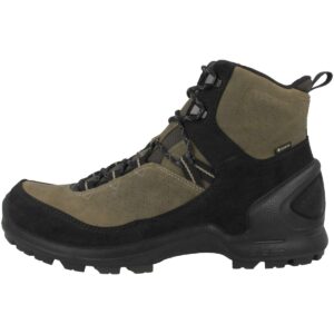 ecco men's biom terrain gore-tex high waterproof hiking boot, black/tarmac/yak nubuck, 45 m eu (11-11.5 us)