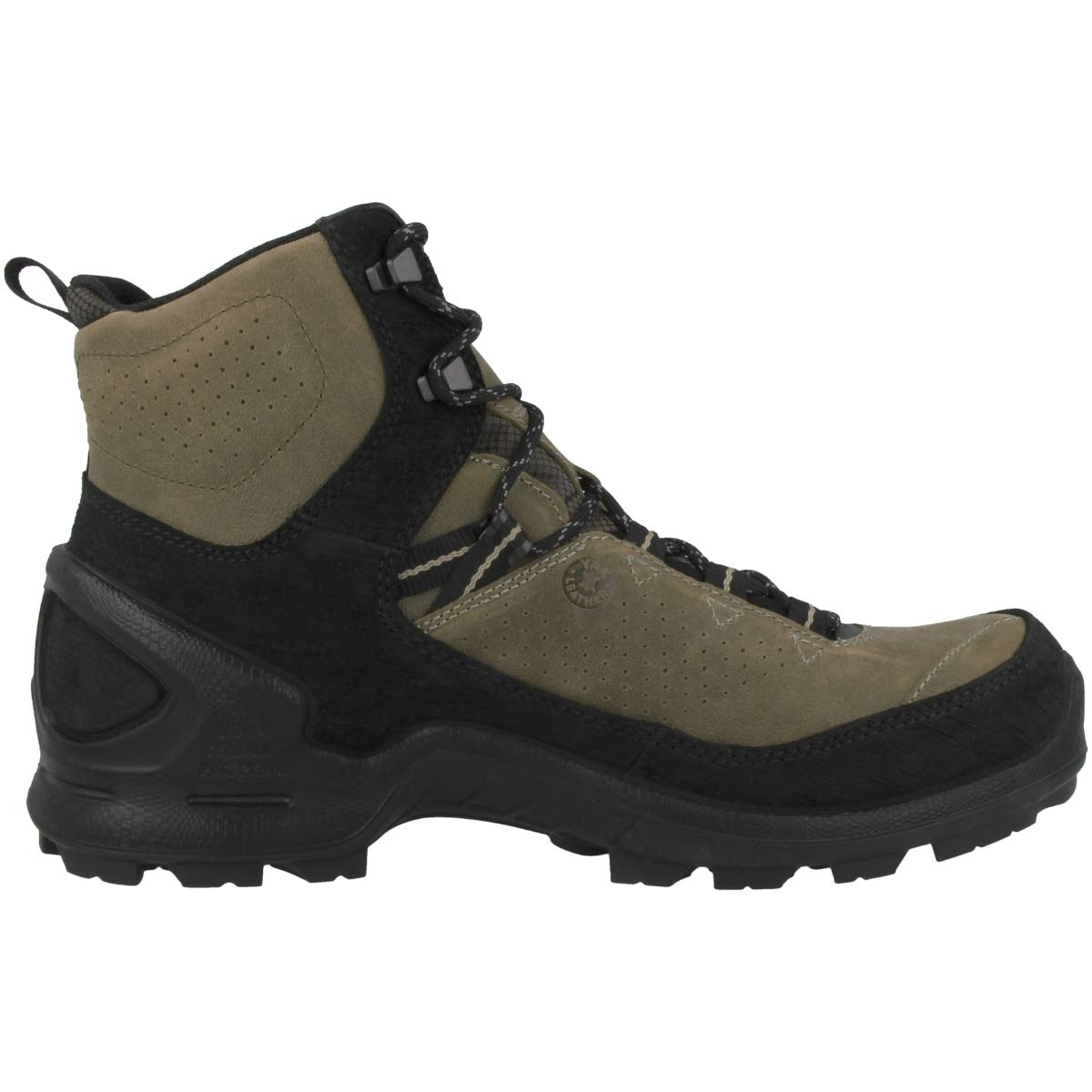 ECCO Men's Biom Terrain GORE-TEX High waterproof Hiking Boot, black/tarmac/yak Nubuck, 45 M EU (11-11.5 US)