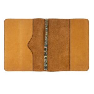 Hide & Drink, Journal Cover Compatible with Moleskine Cahier XXL (8.5 x 11 in.) Genuine Protector, Full Grain Leather, Handmade, Old Tobacco