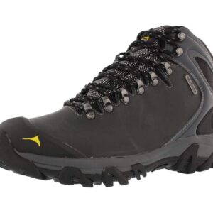 Pacific Mountain Men's Hiking Boots, Asphalt, 11.5