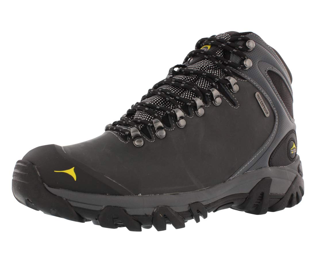 Pacific Mountain Men's Hiking Boots, Asphalt, 11.5