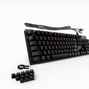 Logitech G512 Carbon RGB Mechanical USB 2.0 Gaming Keyboard (Romer-G Tactile)