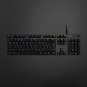 Logitech G512 Carbon RGB Mechanical USB 2.0 Gaming Keyboard (Romer-G Tactile)