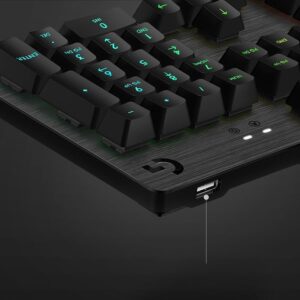 Logitech G512 Carbon RGB Mechanical USB 2.0 Gaming Keyboard (Romer-G Tactile)