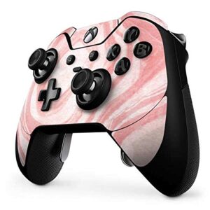 Skinit Decal Gaming Skin Compatible with Xbox One Elite Controller - Originally Designed Marbleized Pink Design