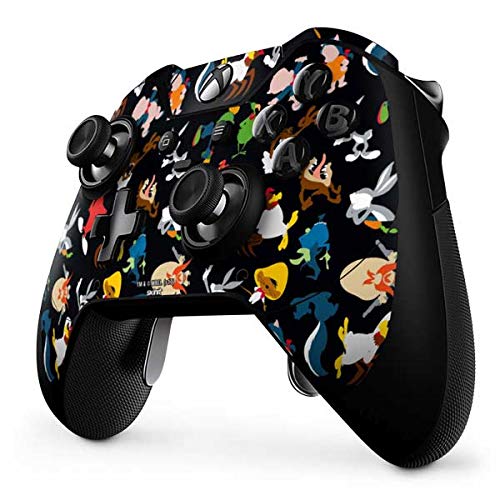 Skinit Decal Gaming Skin Compatible with Xbox One Elite Controller - Officially Licensed Warner Bros Looney Tunes Identity Pattern Design