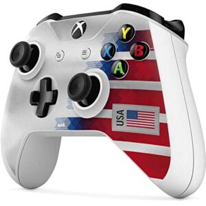 Skinit Decal Gaming Skin Compatible with Xbox One S Controller - Originally Designed USA Soccer Flag Design