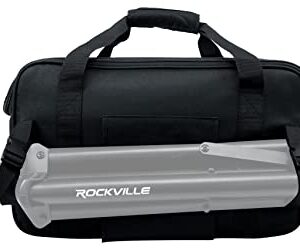 Rockville TB8 Padded Speaker Bag Carry Case for 8" DJ PA Speakers+Stand