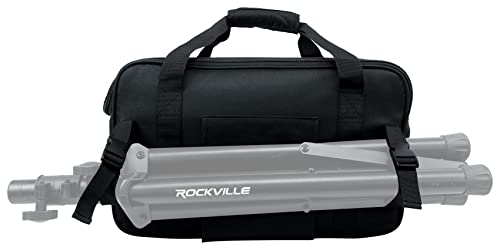 Rockville TB8 Padded Speaker Bag Carry Case for 8" DJ PA Speakers+Stand