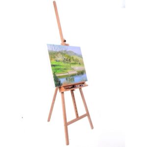 Mont Marte Floor Easel w/Tilt Beech Wood