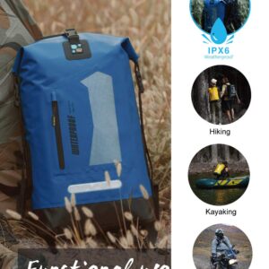 IDRYBAG Waterproof Backpack Dry Bag 20L/30L/40L, Floating Dry Backpack Waterproof for Men, Dry Sack Waterproof Bag for Backpacking Kayak