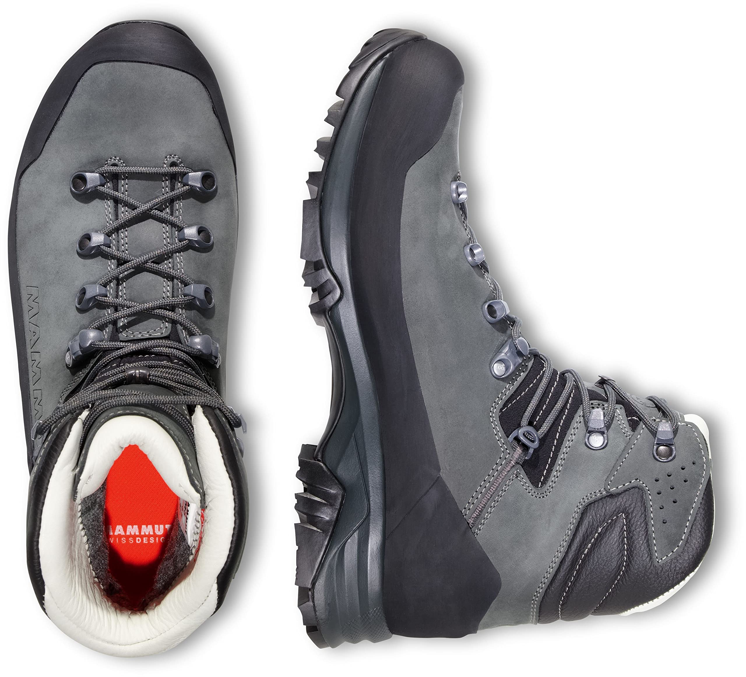 Mammut Men's High Rise Hiking Shoes High Rise Hiking Shoes , Grey Graphite Chill 0907 , 10.5 US